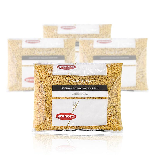 Granoro Fagiolini Rigati (petites pâtes tubulaires) No.50, 12 kg, 4 x 3000g