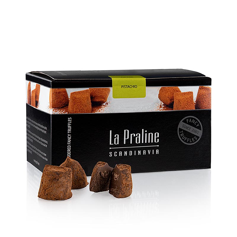 La Praline Fancy Truffles, truffes au chocolat à la pistache, Suède, 200 g