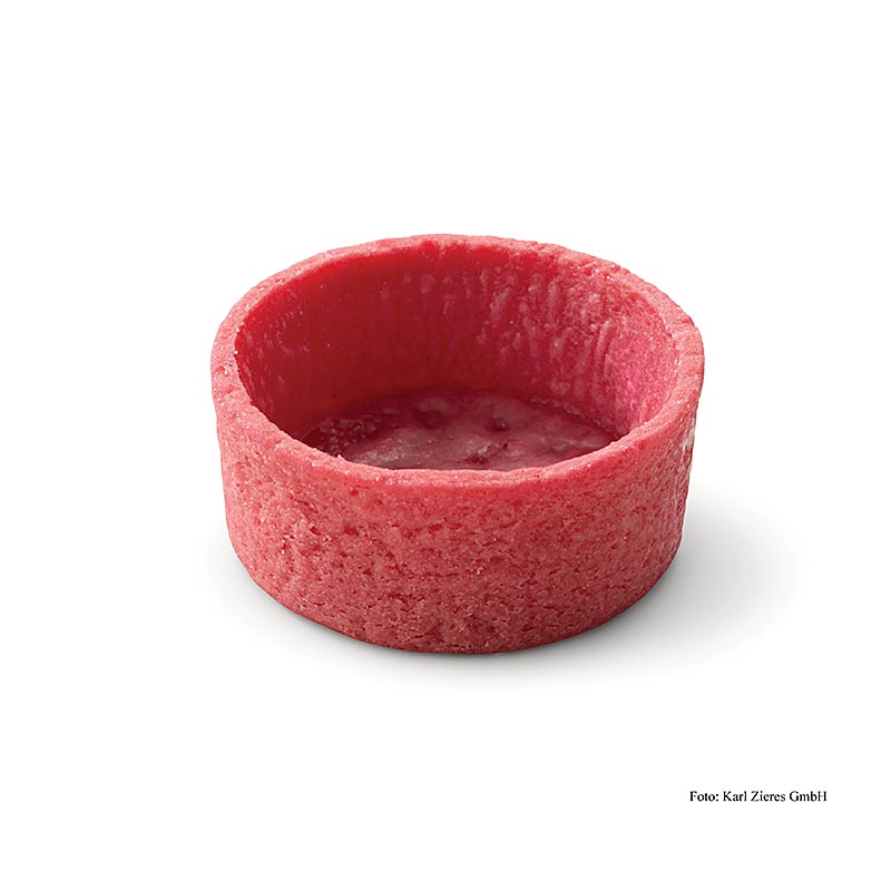 Mini-tartelettes universelles - Filigrano, rouges, rondes, 3,8 cm, végétalien, HUG (7408142), 1,44 kg, 200 pièces
