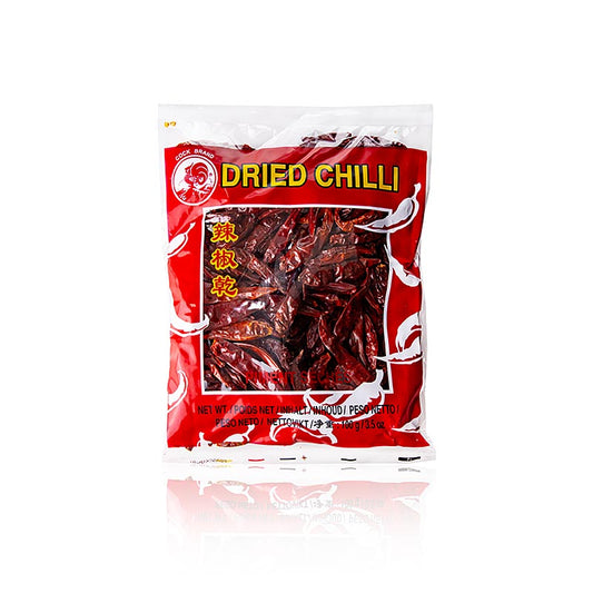 Piments rouges, séchés, entiers, COCK, 100 g