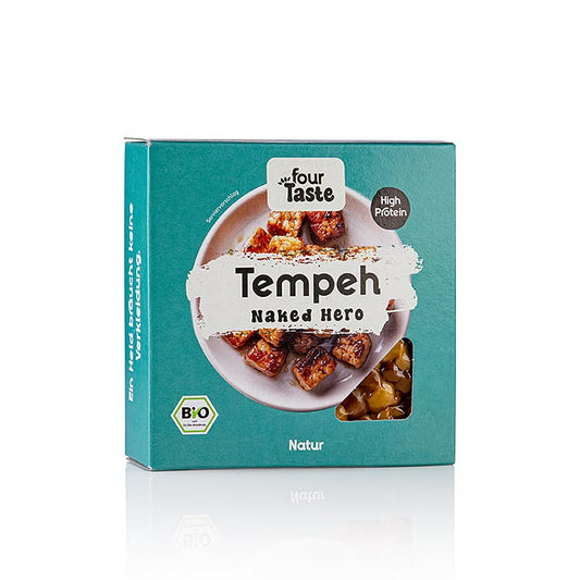 Tempeh Naked Hero Natur - a base di lupini dolci e piselli gialli, BIO, 200 g