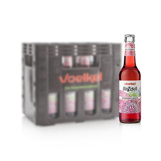 Voelkel - BioZisch Framboise-Cassis, BIO, 3,96 l, 12 x 330 ml