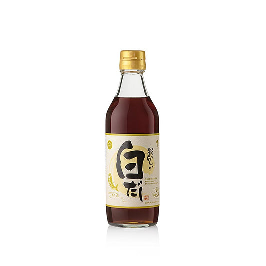 Shirodashi, flüssiges Würzmittel m.Katsuobushi (Bonito), Nippon Shizen Hakko, 360 ml
