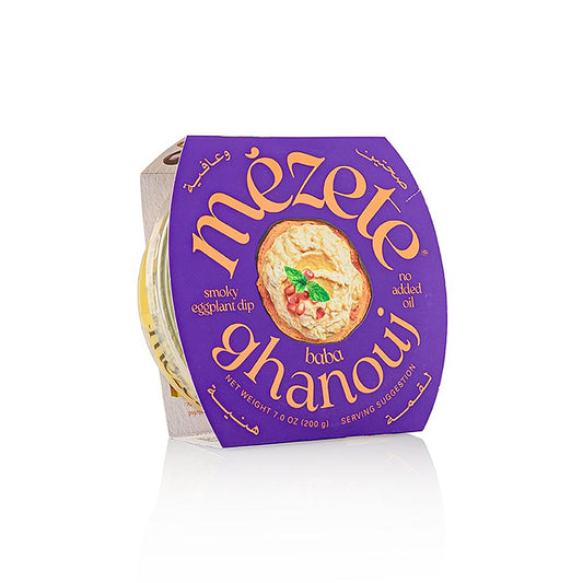 Baba Ghanouj, purée d'aubergines, mezze, 200 g