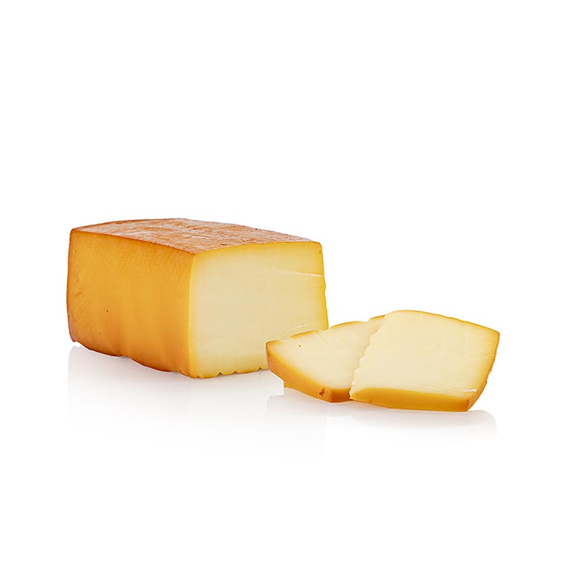 JERMI Käsewerk - Bördespeck Natur, geräucherter Käse, 250 g