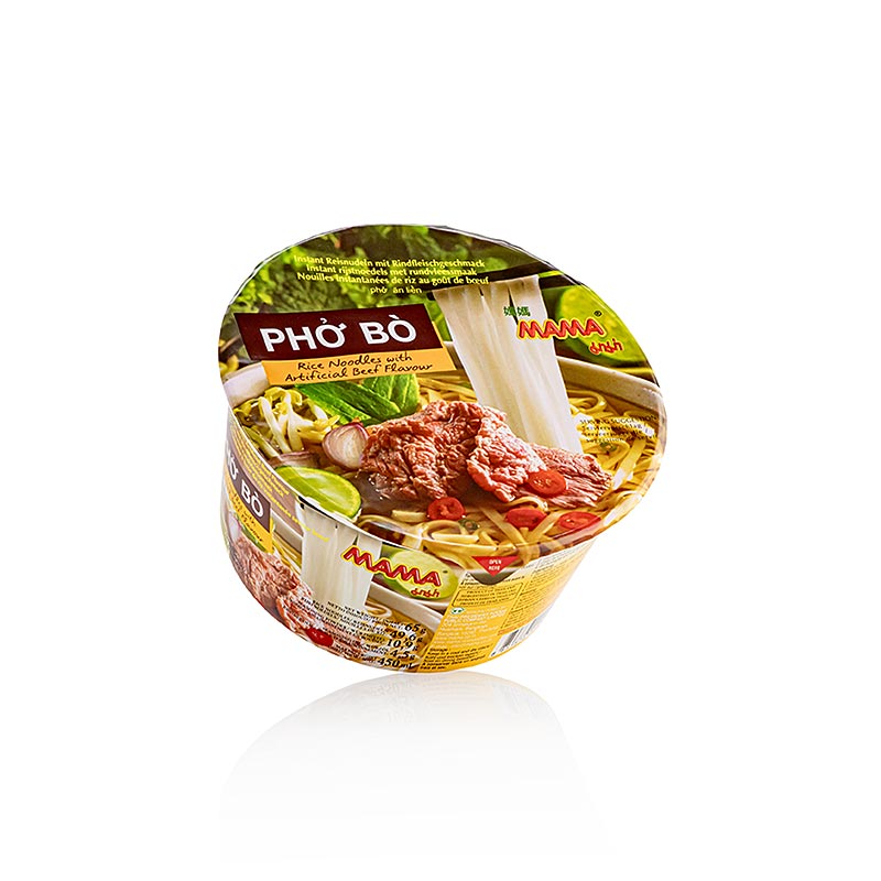 Pho Bo, nouilles de riz instantanées au bœuf, Mama, 130 g