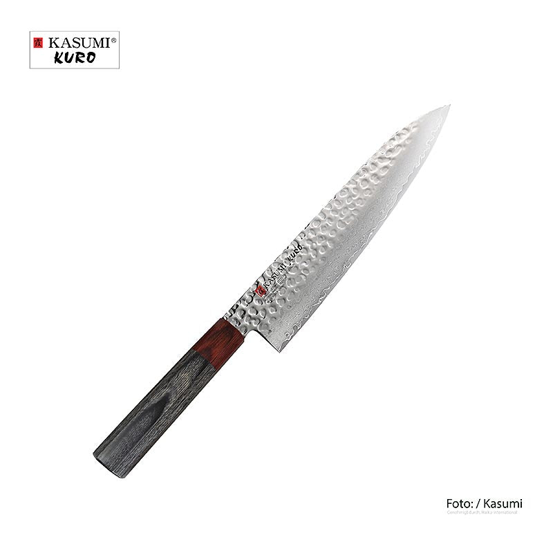 Haiku Kasumi Kuro Kochmesser, 21cm, grau/rot, 1 St