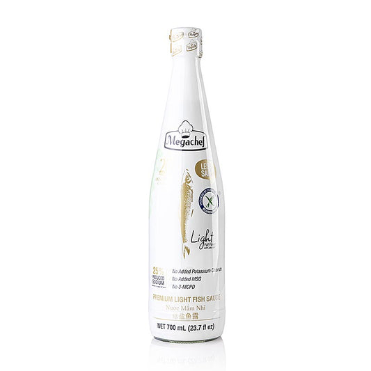 Megachef Fischsauce premium light (geringerer Salzanteil), glutenfrei, 700 ml