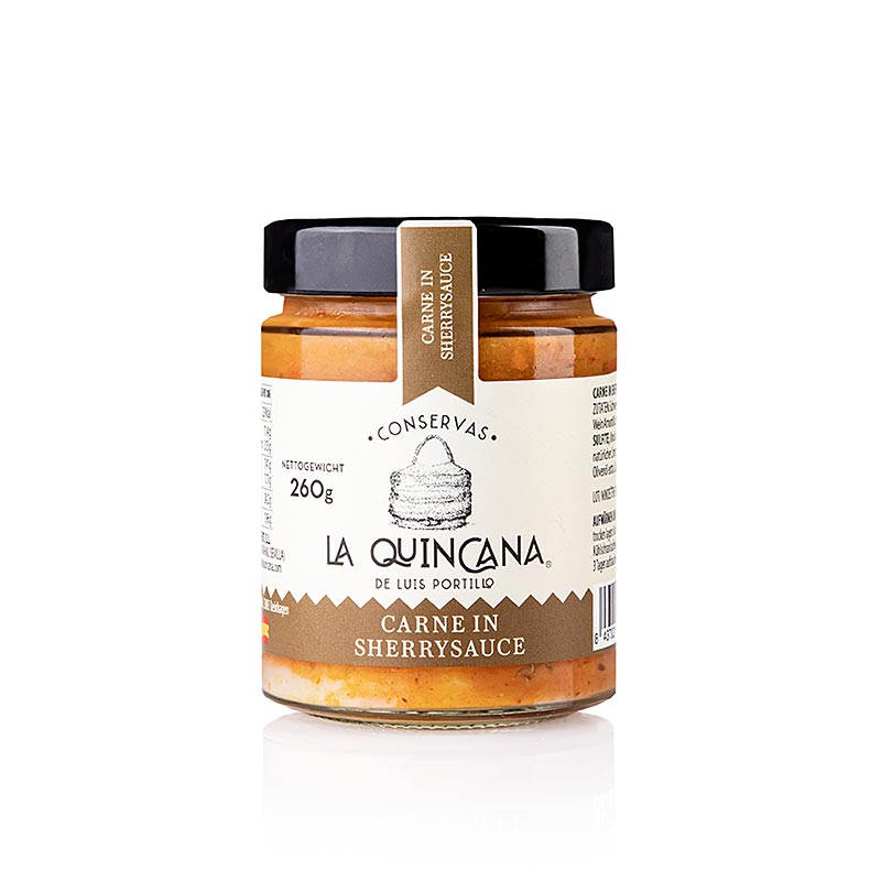 Cabeza de Lomo al amontillado - Schweinenacken in Sherrysauce, La Quincana, 260 g